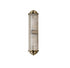Tulum 2 Light Antique Brass Wall Lamp